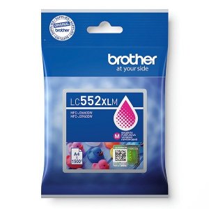 Brother oryginalny ink / tusz LC552XLM, magenta, 1500s