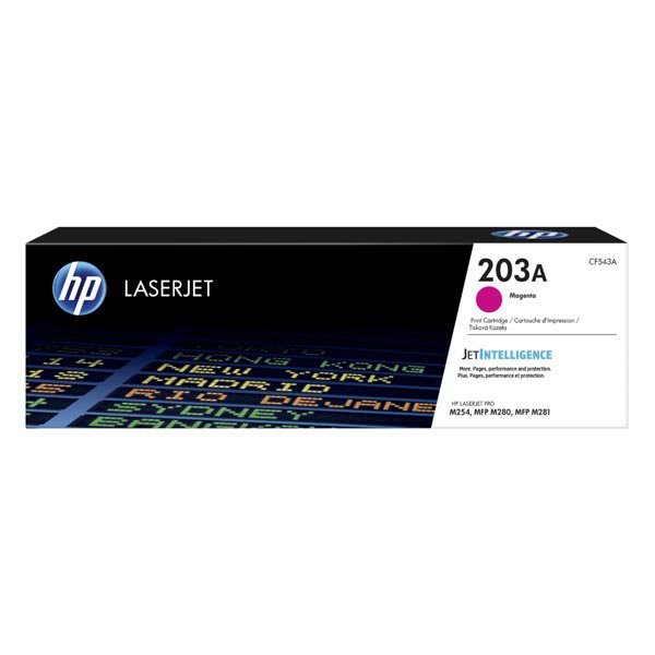 HP oryginalny toner CF543A, HP 203A, magenta, 1300s