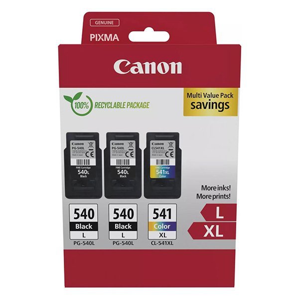 Canon Photo Value Pack oryginalny ink / tusz PG-540L*2/CL-541XL, 5224B017, black/color, Multi-pack -