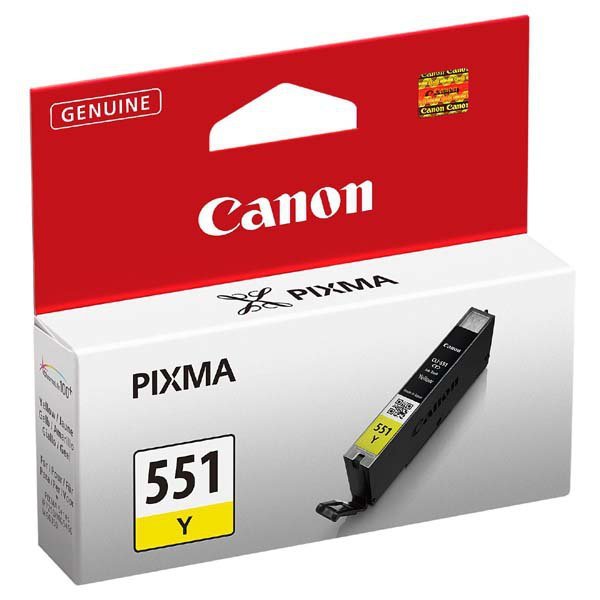 Canon oryginalny ink / tusz CLI-551 Y, 6511B001, yellow, 7ml