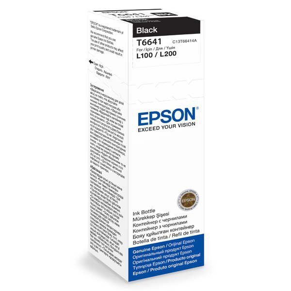 Epson oryginalny ink / tusz C13T66414A, black, 70ml
