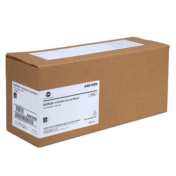 Konica Minolta oryginalny toner AAE1050, TNP-63, black, 25000s, return