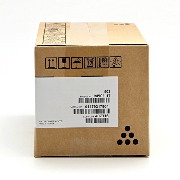 Ricoh oryginalny toner 407316, 407318, black, 12000s, dla rynku zachodniego