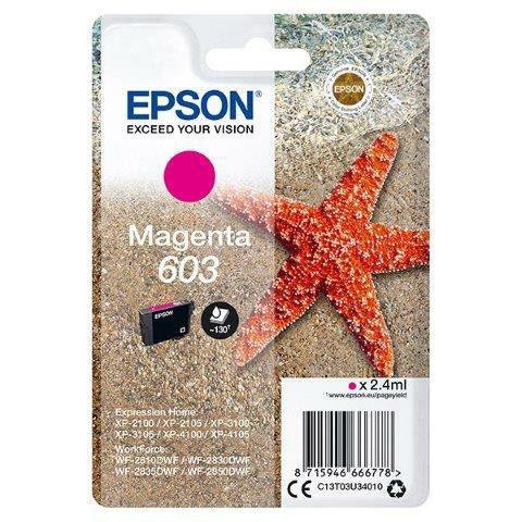 Epson Tusz 603 T03U Magenta 2,4ml
