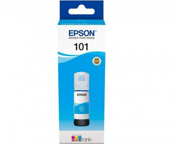 Epson Tusz 101 EcoTank L6160/6170 Cyan, 70ml C13T03V24A