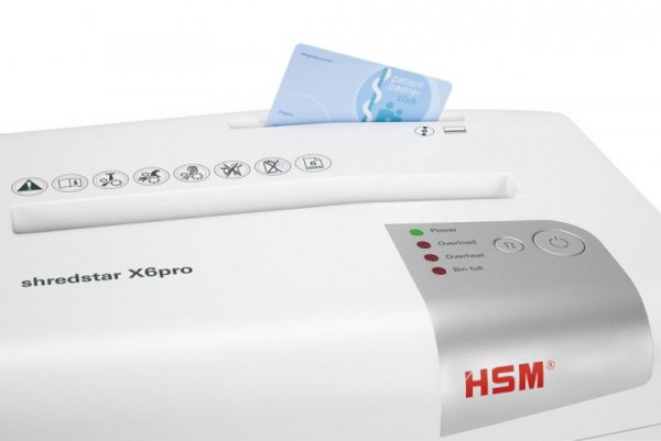 HSM Niszczarka Shredstar X6pro, 20L 2x15 mm
