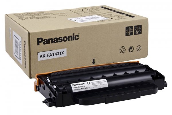 Toner oryginalny Panasonic KX-FAT431X do KX-MB2230 / KX-MB2270 / KX-MB2515 / KX-MB2545 / KX-MB2575 na 6 tys. str.