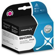 Tusz Asarto do Epson T6643 | L100/L130/L200/L300 I magenta