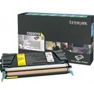 Kaseta z tonerem Lexmark do C-522/524/530/532 | zwrotny | 3 000 str. | yellow