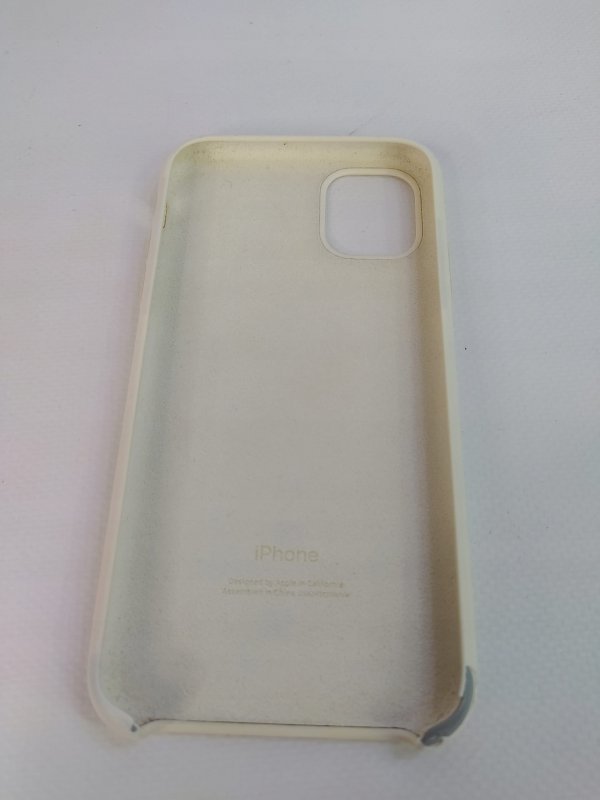 Plecki Apple do iPhone 11 Silicone Case biały