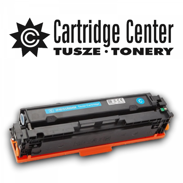 Cyan - toner do drukarki HP CF401X [201X] / Canon CRG045C zamiennik | 2300str.
