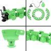HHW01 HULA HOP GREEN Z WYPUSTKAMI I OBCIĄŻNIKIEM HMS