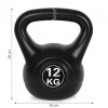 Kettlebell kettle 12 kg do ćwiczeń hantla kula odważnik obciążenie ciężar fitness ModernHome