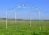 Namiot pawilon ogrodowy handlowy 2x2x2 m z oknami zielony MultiGarden