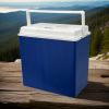 Lodówka samochodowa elektryczna 30L KAMAI ICEGO, zasilanie 12-230V, szara