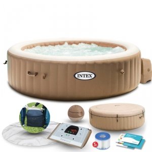 Nadmuchiwanejacuzzi hydromasaż 6 os. 216x71 cm akcesoria premium INTEX 28428