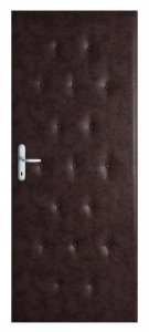 Tapicerka drzwiowa  Guziki 3 Brąz 95 cm