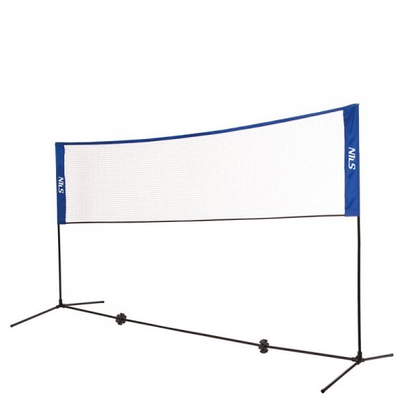 NT7111 3w1 SIATKA MULTIFUNKCYJNA BADMINTON+TENIS+SIATKÓWKA POKROWIEC PEŁNY NILS