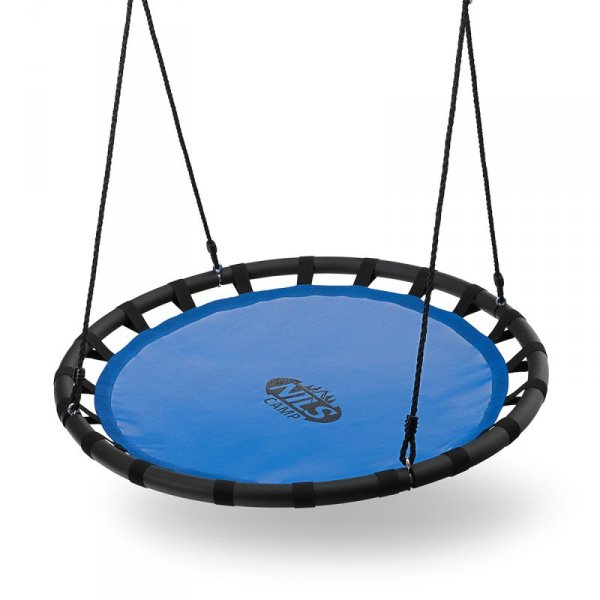 NB5035 BOCIANIE GNIAZDO HUŚTAWKA NIEBIESKIE ŚR.110 CM  NILS