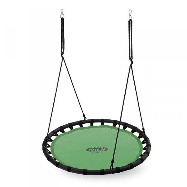 NB5036 BOCIANIE GNIAZDO HUŚTAWKA ZIELONE ŚR.120 CM NILS