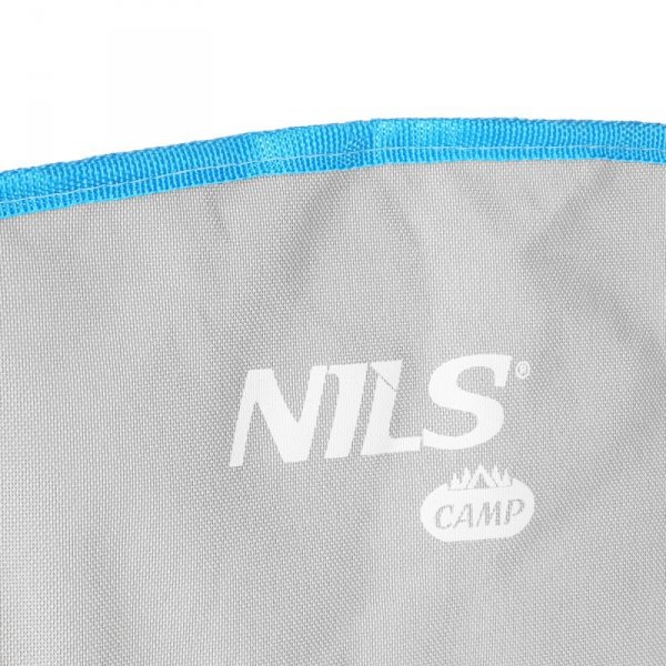 NC3087 SZARE KRZESŁO TURYSTYCZNE Z DASZKIEM NILS CAMP