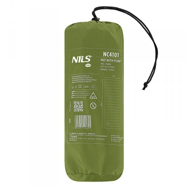 NC4101 ZIELONA MATA Z WBUDOWANĄ POMPKĄ NILS CAMP