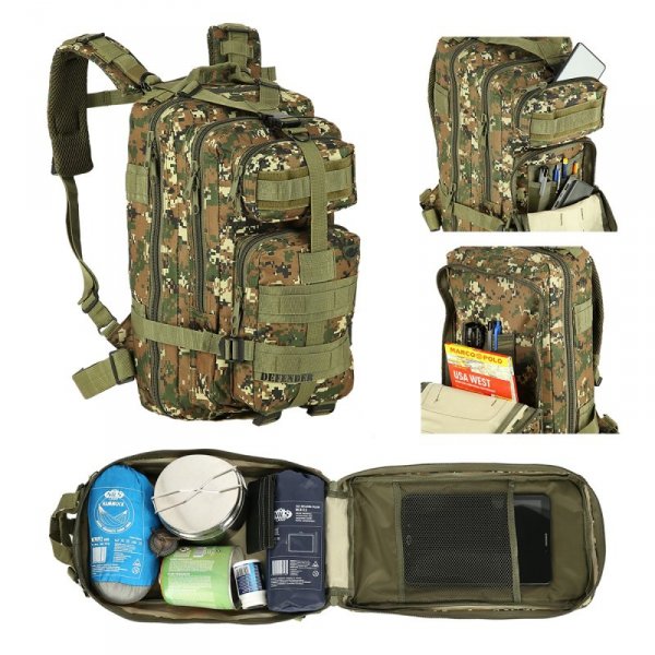 CBT7204  ZIELONY MORO DEFENDER PLECAK NILS CAMP