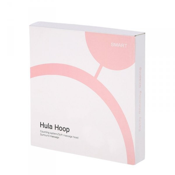 FH02 PINK HULA HOP Z OBCIĄŻNIKIEM + LICZNIK