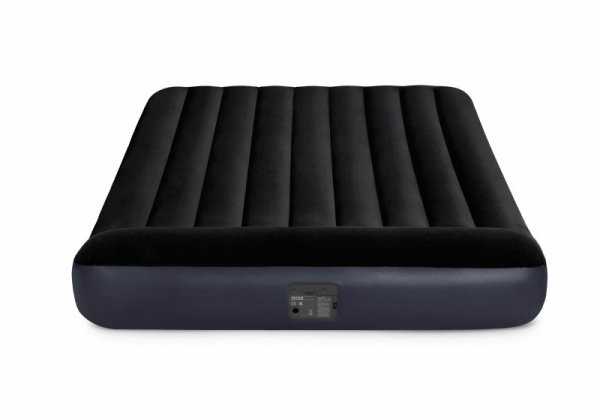 Materac dmuchany 203x152 cm z pompką łóżko welur INTEX 64150ND