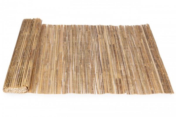 Dwustronna mata bambusowa 150x500 cm na balkon taras ogrodzenie naturalna MultiGarden