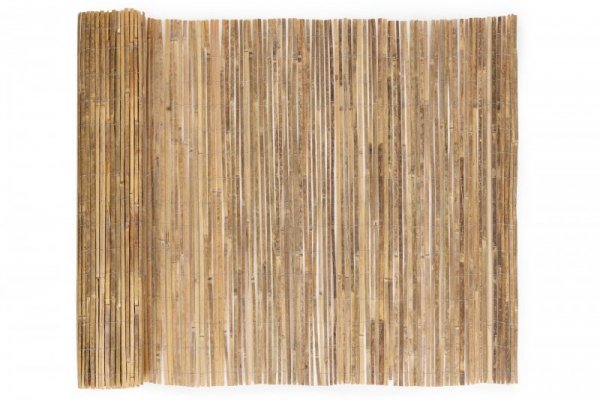 Dwustronna mata bambusowa 150x500 cm na balkon taras ogrodzenie naturalna MultiGarden