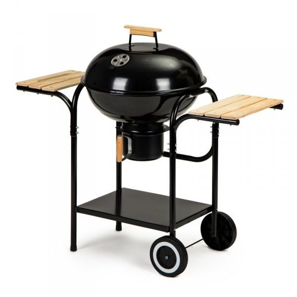 Grill ogrodowy węglowy z pokrywą i półkami ruszt popielnik MultiGarden