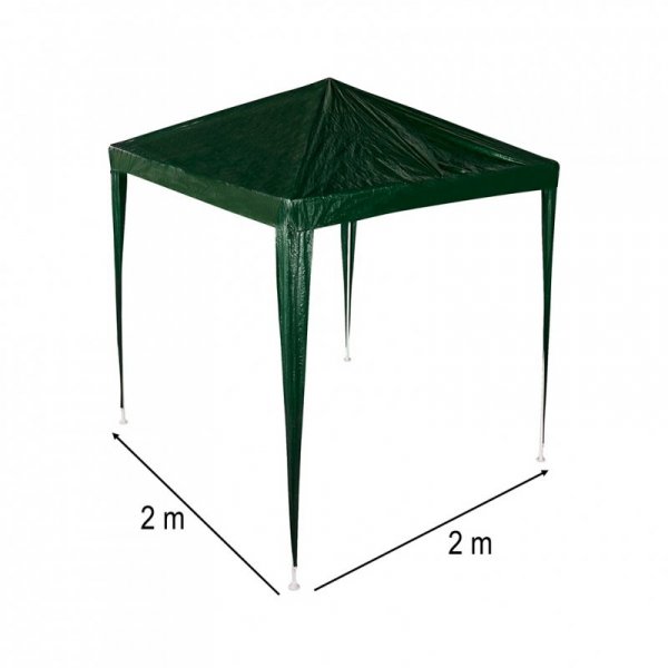 Pawilon ogrodowy namiot imprezowy handlowy altana zielona 2 x 2m