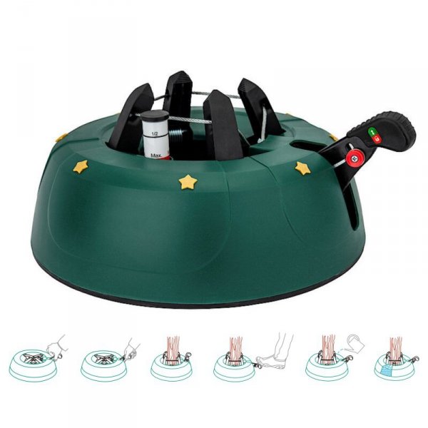 Stojak choinkowy KAMAI START 1 do drzewka 2,0m ZIELONY NOWY