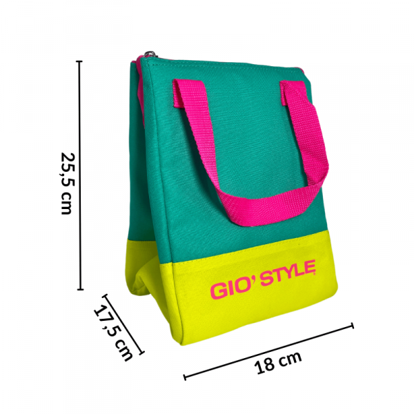 Torba lunchowa Kamai Gio Style, w kolorze seledynowym, pojemność 5L