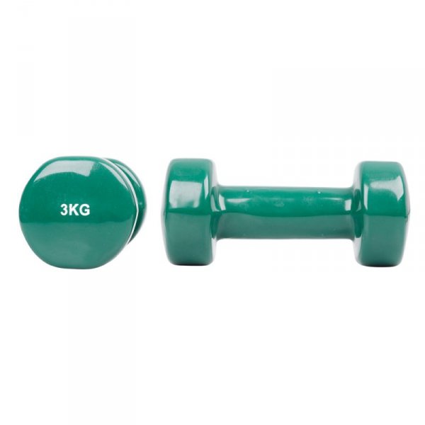 Hantle fitness winylowe inSPORTline Smoothbell 2 x 3kg