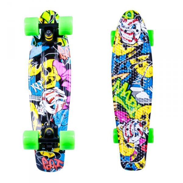 Deskorolka typu FISZKA marki WORKER Colory 22" ABEC-11