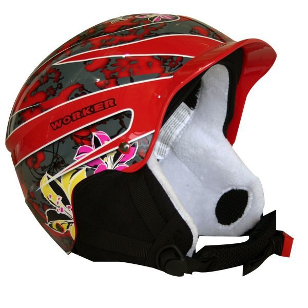 Kask snowboardowy Worker Playful ∙ waga 460 g ∙ otwory wentylacyjne ∙ szybkie zapinanie ∙ pasek na gogle