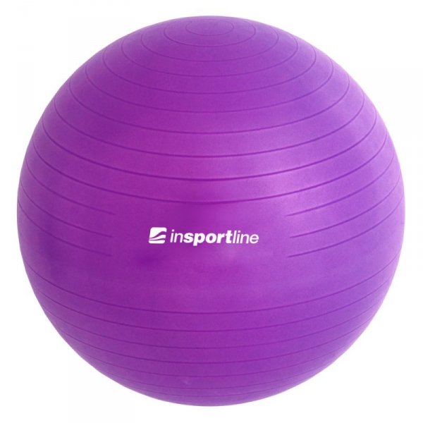Piłka gimnastyczna / fitness do ćwiczeń Top Ball inSPORTline 75 cm ∙ nośność 600 kg ∙ antypoślizgowa powierzchnia