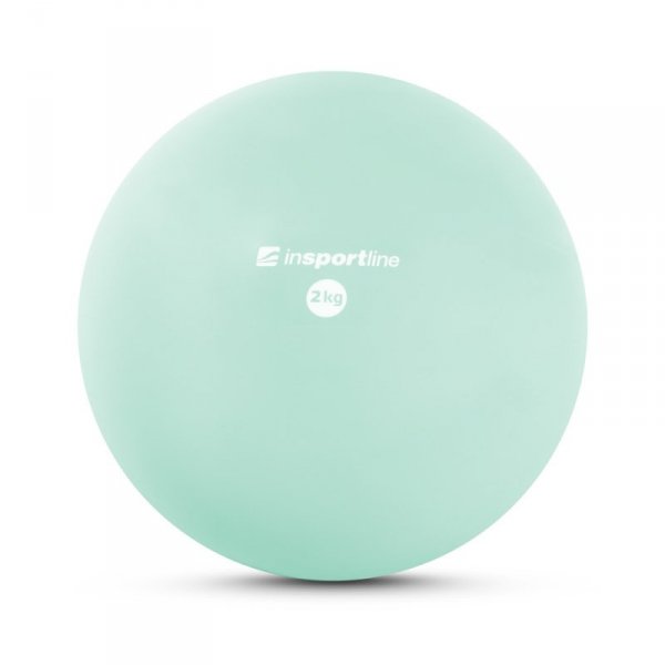 Piłka do jogi inSPORTline Yoga Ball 2 kg ∙ wzmacniająco-stabilizacyjna ∙ do pilates, jogi i rehabilitacji