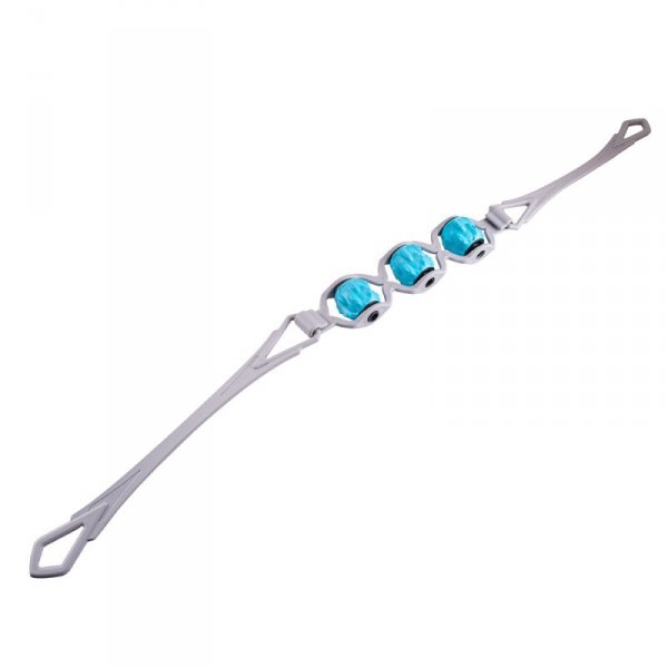 Roller pas do masażu inSPORTline Cinturo ∙ 3 wałki ∙ ulga dla mięśni ∙ relaks i rozluźnienie ∙ poprawa krążenia