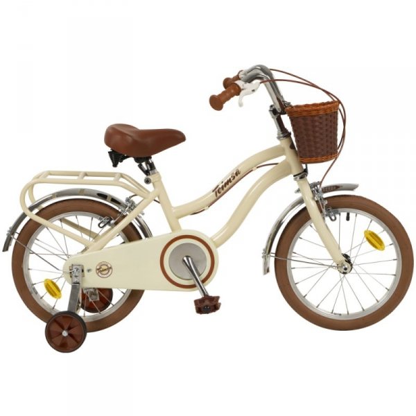 Rowerek dziecięcy z bocznymi kółkami Toimsa Vintage 16"