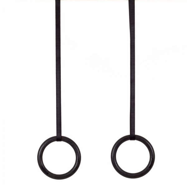 Kółka gimnastyczne inSPORTline CF020 ∙ pierścienie z plastiku ∙ pasy regulowane ∙ nośność 150 kg