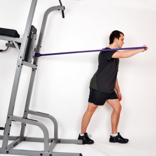 Guma oporowa / pętla do ćwiczeń inSPORTline Hangy X-Light ∙ 204×1,3 cm ∙ obówd 204 cm ∙ opór 12 kg