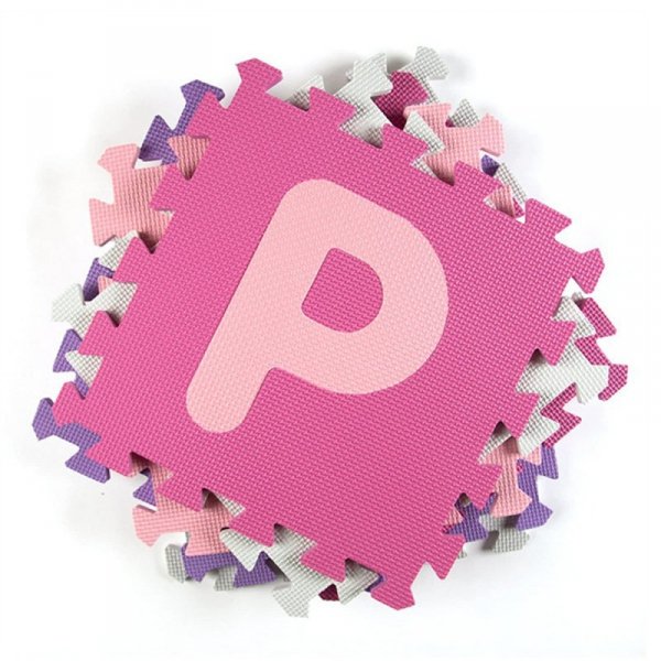 Mata edukacyjna puzzle inSPORTline Alfabino ∙ motywy liter i cyfr ∙ 36 puzzli ∙ miękka pianka EVA ∙ bezpieczna dla dzieci ∙ rozw