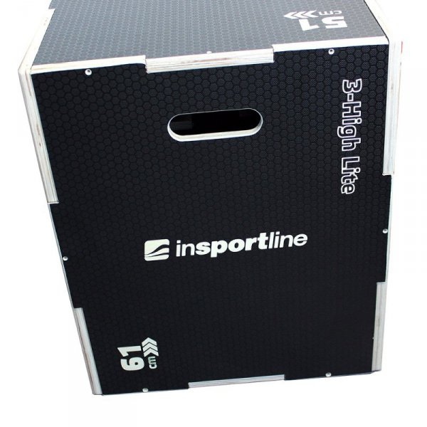 Skrzynia plyometryczna plyo jump box inSPORTline 3-High Lite