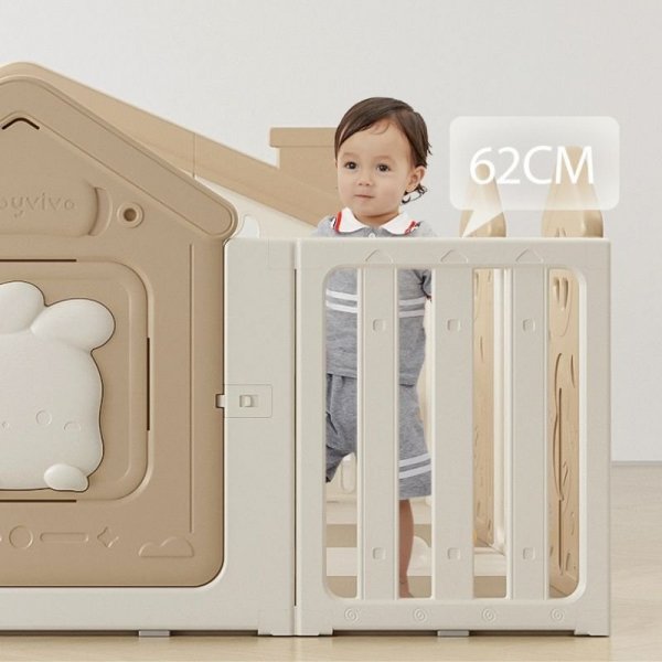 Przenośny kojec dla niemowląt inSPORTline Doorino 180x150x100 cm ∙ bajkowy motyw ∙ edukacyjne elementy ∙ stabilny ∙ zamek zabezp