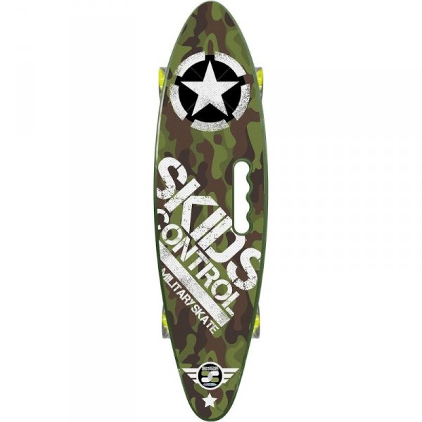 Deskorolka dziecięca Skids Control Military Skate 24"