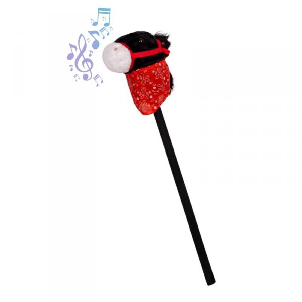 Hobby Horse koń na kiju z dźwiękiem inSPORTline Ferdino