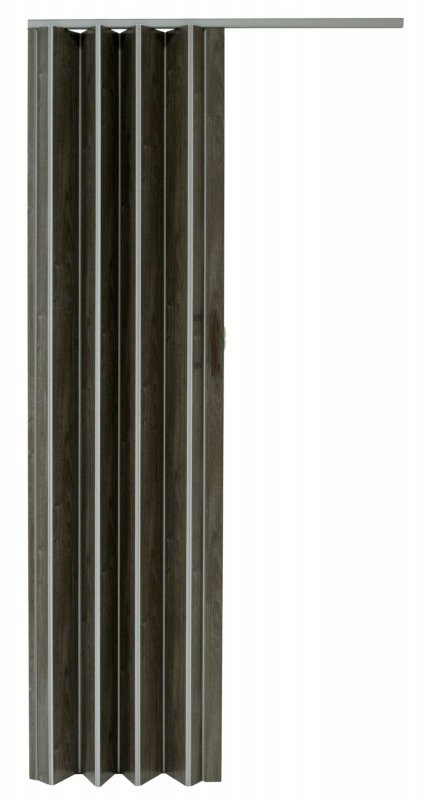 Drzwi harmonijkowe 001P DĄB GRAFIT MAT 100 cm